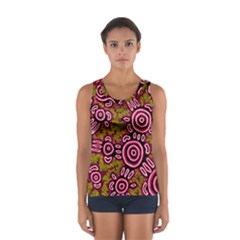 Aboriginal Art - You Belong Sport Tank Top  by hogartharts