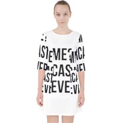 Me Sarcastic Never Pocket Dress by FunnyShirtsAndStuff