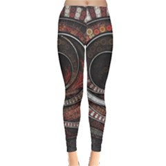 The Thousand And One Rings Of The Fractal Circus Leggings  by jayaprime