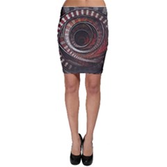 The Thousand And One Rings Of The Fractal Circus Bodycon Skirt by jayaprime