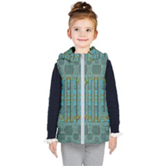 Freedom Is Every Where Just Love It Pop Art Kid s Puffer Vest by pepitasart