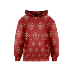 Pattern Background Holiday Kids  Pullover Hoodie by Celenk