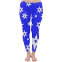 Star Background Pattern Advent Classic Winter Leggings View1