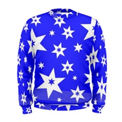 Star Background Pattern Advent Men s Sweatshirt by Celenk