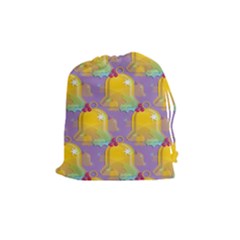 Seamless Repeat Repeating Pattern Drawstring Pouches (medium) 