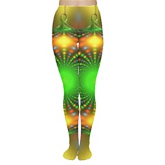 Christmas Ornament Fractal Women s Tights