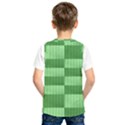 Wool Ribbed Texture Green Shades Kids  SportsWear View2