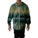 Yosemite Park Landscape Sunrise Hooded Wind Breaker (Kids) View1