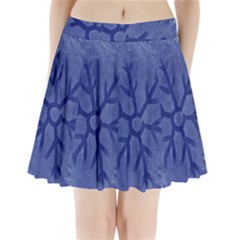 Winter Hardest Frost Cold Pleated Mini Skirt by Celenk