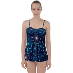 Wallpaper Background Abstract Babydoll Tankini Set by Celenk