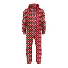 Christmas Wrapping Paper Hooded Jumpsuit (kids) by Celenk