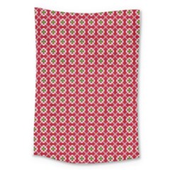 Christmas Wrapping Paper Large Tapestry by Celenk