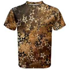 Star Sky Graphic Night Background Men s Cotton Tee by Celenk