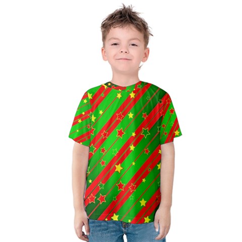 Star Sky Graphic Night Background Kids  Cotton Tee by Celenk