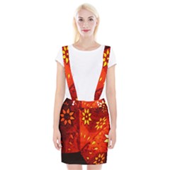 Star Light Christmas Romantic Hell Braces Suspender Skirt by Celenk