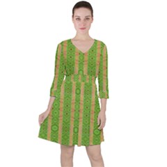 Seamless Tileable Pattern Design Ruffle Dress