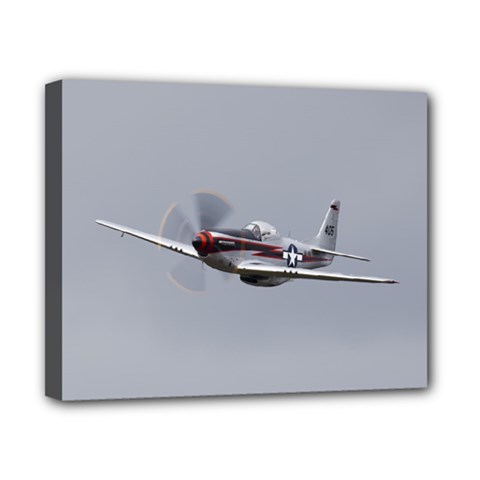 P-51 Mustang Flying Canvas 10  X 8 