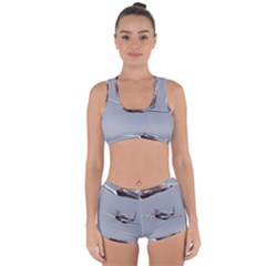 P-51 Mustang Flying Racerback Boyleg Bikini Set by Ucco