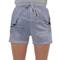 P-51 Mustang Flying Sleepwear Shorts by Ucco