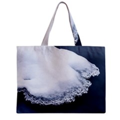 Ice, Snow And Moving Water Zipper Mini Tote Bag by Ucco