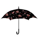 Pug Xmas Pattern Hook Handle Umbrellas (Large) View3