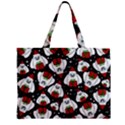 Yeti Xmas pattern Zipper Mini Tote Bag View2