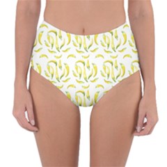 Chilli Pepers Pattern Motif Reversible High-waist Bikini Bottoms by dflcprints