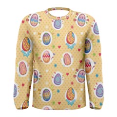 Fun Easter Eggs Men s Long Sleeve Tee by allthingseveryone