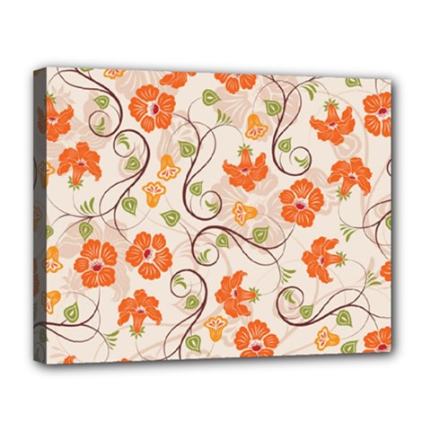 Honeysuckle Delight Canvas 14  X 11  by allthingseveryone