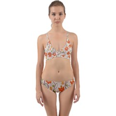 Honeysuckle Delight Wrap Around Bikini Set by allthingseveryone