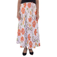 Honeysuckle Delight Flared Maxi Skirt by allthingseveryone