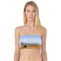 Desert Dunes With Blue Sky Bandeau Top View1