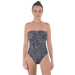 Meeting Places Tie Back One Piece Swimsuit