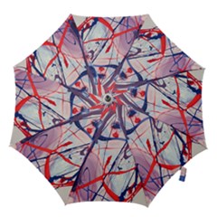 Messy Love Hook Handle Umbrellas (small) by LaurenTrachyArt