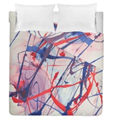 Messy Love Duvet Cover Double Side (queen Size) by LaurenTrachyArt