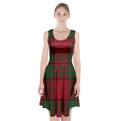 Red And Green Tartan Plaid Racerback Midi Dress by allthingseveryone