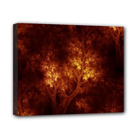 Artsy Brown Trees Canvas 10  X 8  by allthingseveryone