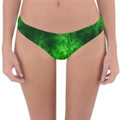 Artsy Bright Green Trees Reversible Hipster Bikini Bottoms by allthingseveryone