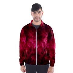 Artsy Red Trees Wind Breaker (men)