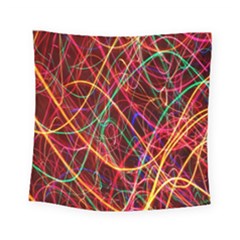 Wave Behaviors Square Tapestry (small) by Celenk