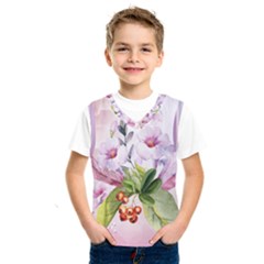 Wonderful Flowers, Soft Colors, Watercolor Kids  Sportswear by FantasyWorld7