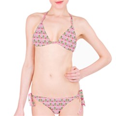 Floral Pattern Bikini Set by SuperPatterns