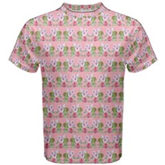 Floral Pattern Men s Cotton Tee