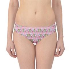 Floral Pattern Hipster Bikini Bottoms