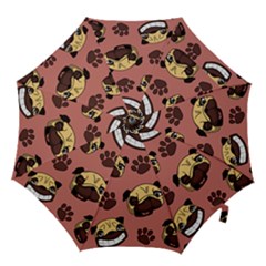 Happy Pugs Hook Handle Umbrellas (large) by Bigfootshirtshop