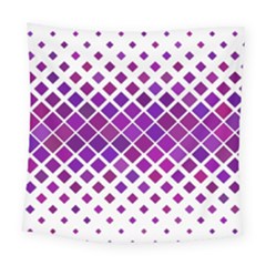 Pattern Square Purple Horizontal Square Tapestry (large) by Celenk