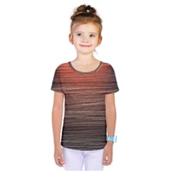 Background Red Orange Modern Kids  One Piece Tee