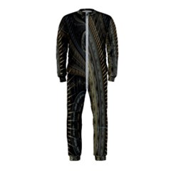 Fractal Spikes Gears Abstract Onepiece Jumpsuit (kids) by Celenk