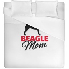 Beagle Mom Duvet Cover (king Size) by Bigfootshirtshop