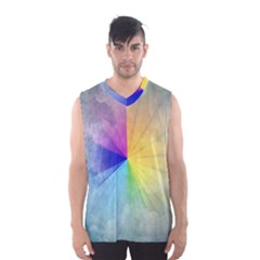 Abstract Art Modern Men s Basketball Tank Top by Celenk